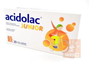 Acidolac Junior pomarańcza x 20 misiów