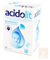 Acidolit bezsmakowy dla niemowląt x 10 saszetek