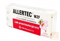 Allertec WZF 10 mg x 7 tabl.