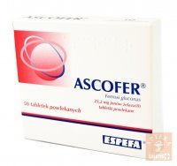 Ascofer 200 mg x 50 draż.