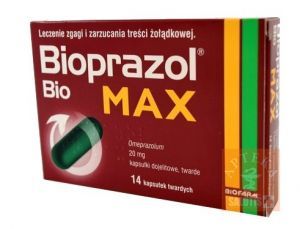 Bioprazol Bio Max 20 mg x 14 kaps.