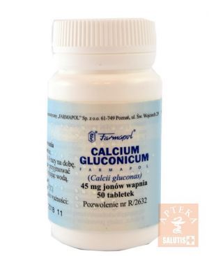 Calcium gluconicum x 50 tabl.