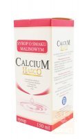 Calcium HASCO syrop malinowy 150 ml