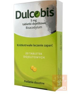 Dulcobis 5 mg x 20 tabl.