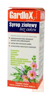 Gardlox 7 Syrop zioł. b/cukru 120 ml