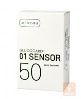 Glucocard 01 sensor test pask. 50 pask.
