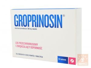 Groprinosin 500 mg x 50 tabl.