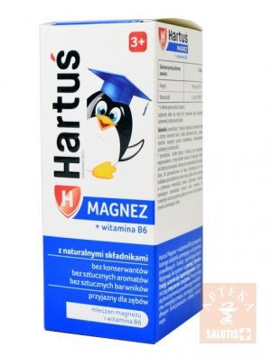 Hartuś Magnez +  wit .B6  3+  120 ml