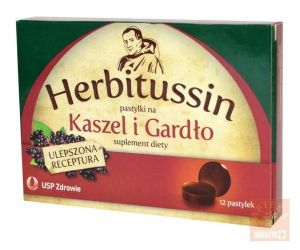 Herbitussin Kaszel i Gardło x 12 past.