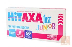 Hitaxa Fast junior 2,5 mg x 10 tabl.