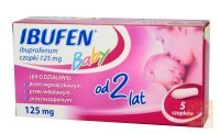 Ibufen Baby 125 mg x 5 czopków
