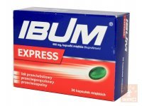 Ibum Express 400 mg x 36 kaps.