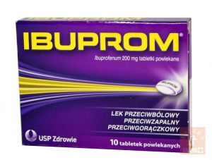 Ibuprom 200 mg x 10 tabl.