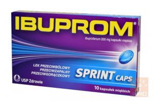 Ibuprom Sprint Caps x 10 kaps.