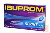Ibuprom Sprint Caps x 10 kaps.