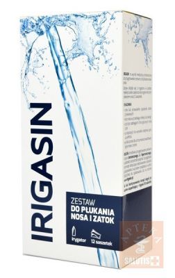 IRIGASIN Zestaw (saszetki 12szt.+butelka)