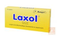 Laxol x 12 czopków