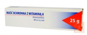 Maść ochronna z witaminą A  25 g