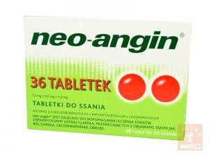 Neo-Angin z cukrem x 36 tabl