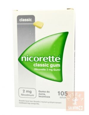 Nicorette Classic Gum 2 mg x 105 szt