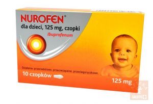 Nurofen 125 mg x 10 czopków