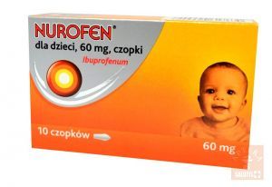 Nurofen 60 mg x 10 czopków