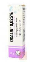 Oxalin 0.025% żel do nosa 10 g