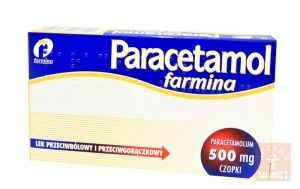 Paracetamol 500 mg x 10 czop.