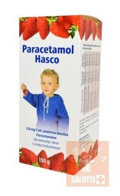 Paracetamol HASCO 150 g truskawka