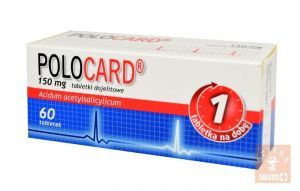 Polocard 150 mg x 60 tabl.