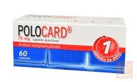 Polocard 75 mg x 60 tabl.