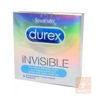 Prez.Durex Invisible dla więk. bl. 3 szt