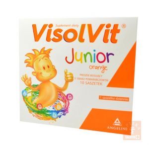 Visolvit Junior pomarańcza x 10 sasz.