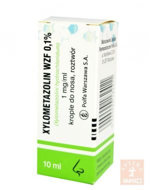 Xylometazolin 0.1% krople do nosa 10 ml
