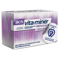 Vita-miner Prenatal+DHA x 30 tabletek